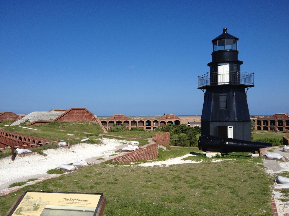 Fort Jefferson lighthouse